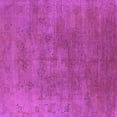 thumbnail image 1 of Ahgly Company Indoor Square Oriental Purple Industrial Area Rugs, 7' Square, 1 of 4