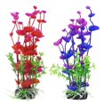 thumbnail image 3 of Planta Artificial de Plástico para Decoración de Acuarios, Roja, Talla Única JM, 3 of 5