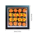 thumbnail image 3 of Eternal Rose DIY Photo Frame Customizable Flower Shadow Display Cabinet for Dad Birthday, 3 of 6