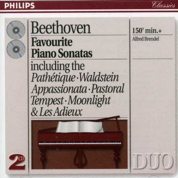 Alfred Brendel - Favorite Piano Sonatas - Classical - CD