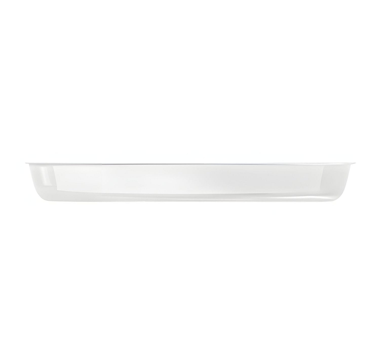 MAINSTAYS Lightweight 10 inch Clear Plant Saucer - Single Piece - Round Plastic Tray Good for Indoor Use