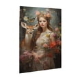 thumbnail image 2 of 500 PCS 500 Pcs Jigsaw Puzzles For Adults Flower Woman And Deer,Wonderful Imagination,Ideal For Relaxation And Family Fun,Vintage Art Wooden Puzzle For Adults,Unique And Beautiful Design, 2 of 6