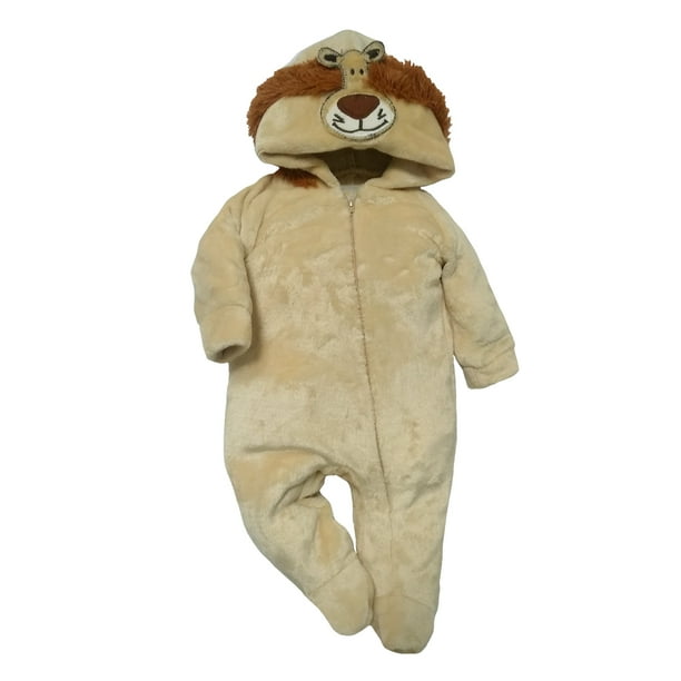 Mameluco Pijama De Leon Mameluco Con Gorro Bordado Kiss Leon Baby