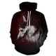 thumbnail image 4 of Sudadera con capucha de moda para hombre, estampado de lobo animal, jersey estampado en 3D, tendencia urbana, hip hop, otoño, manga larga, ropa de gran tamaño para hombre, 4 of 5