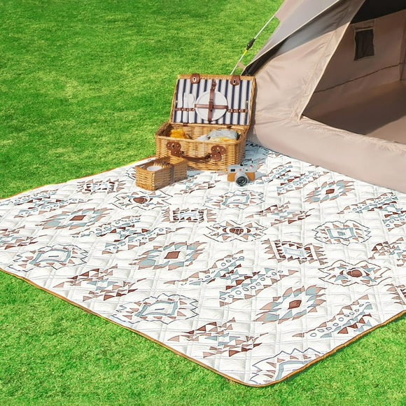 EGNMCR Picnic Mat Moistureproof Mat Thickened Outdoor Camping Tent Folding Portable Waterproof Tent Mat Thickened Waterproof Beach Mat picnic blanket