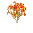 thumbnail image 4 of 1 Artificial Flower*12 Artificial Flowers Outdoor Fall Flowers for Outside Decoration Plastic Faux Plants for Garden Window Porch Balcony Fall Wedding Thanksgiving Decor, 4 of 4