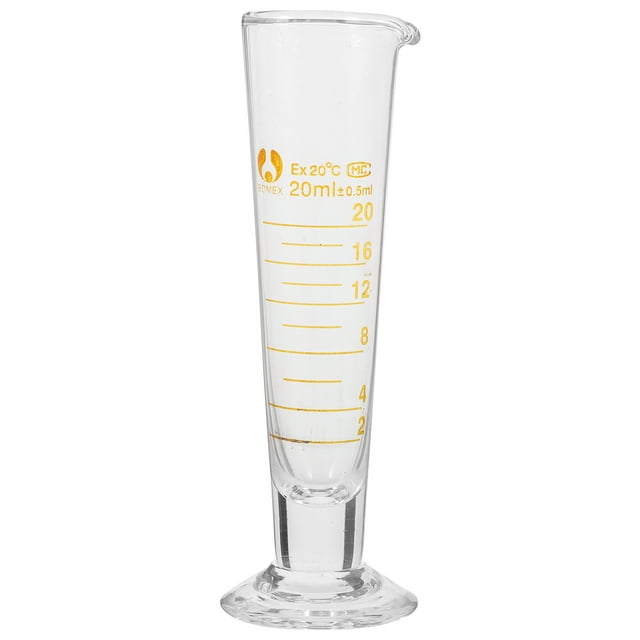 Shisuyan Laboratory Measuring Cup Glass Measuring Beaker Chemistry Glass Beaker Triangular Beaker