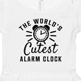 thumbnail image 4 of Inktastic The Worlds Cutest Alarm Clock Girls Toddler Dress, 4 of 5