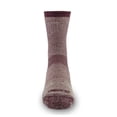 thumbnail image 7 of USA Made - Crew Socks - All Season Lightweight - Hiking Socks - Mountain Heritage - Wine - Medium, 7 of 7