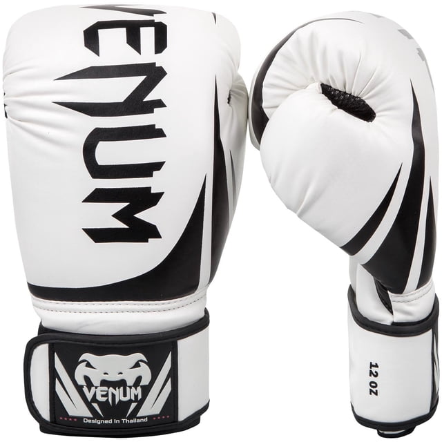 Guantes de boxeo Venum Challenger 2.0 blancos 10 oz