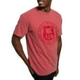 thumbnail image 4 of CafePress - Alpha Sigma Phi Red Seal T Shirt - Mens Comfort Colors Shirt, 4 of 5