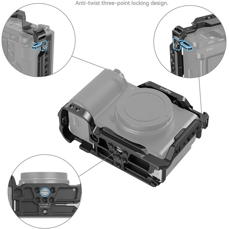 新品未使用 SmallRig ZV-E1 Amazon.com : SmallRig ZV-E1 Cage Kit with Silicone Grip and