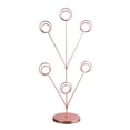 thumbnail image 2 of predolo 6 Branch Elegant Family Tree Picture Frame Holder Photo Tree Holder Clip Display Rose Golden, 2 of 8