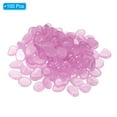 thumbnail image 3 of Uxcell 100Pack Glow Rocks 8-11mm Glow Pebbles Decoration in the Dark Luminous Stones Decor DIY Decorative Purple, 3 of 7
