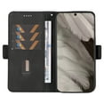 thumbnail image 4 of Allytechgroup Flip Cover Case for Google Pixel 8A, Premium PU Leather Stand Cards Holder Hand Wrist RFID Blocking Bumper Shockproof Phone Case for Google Pixel 8A, Black, 4 of 6