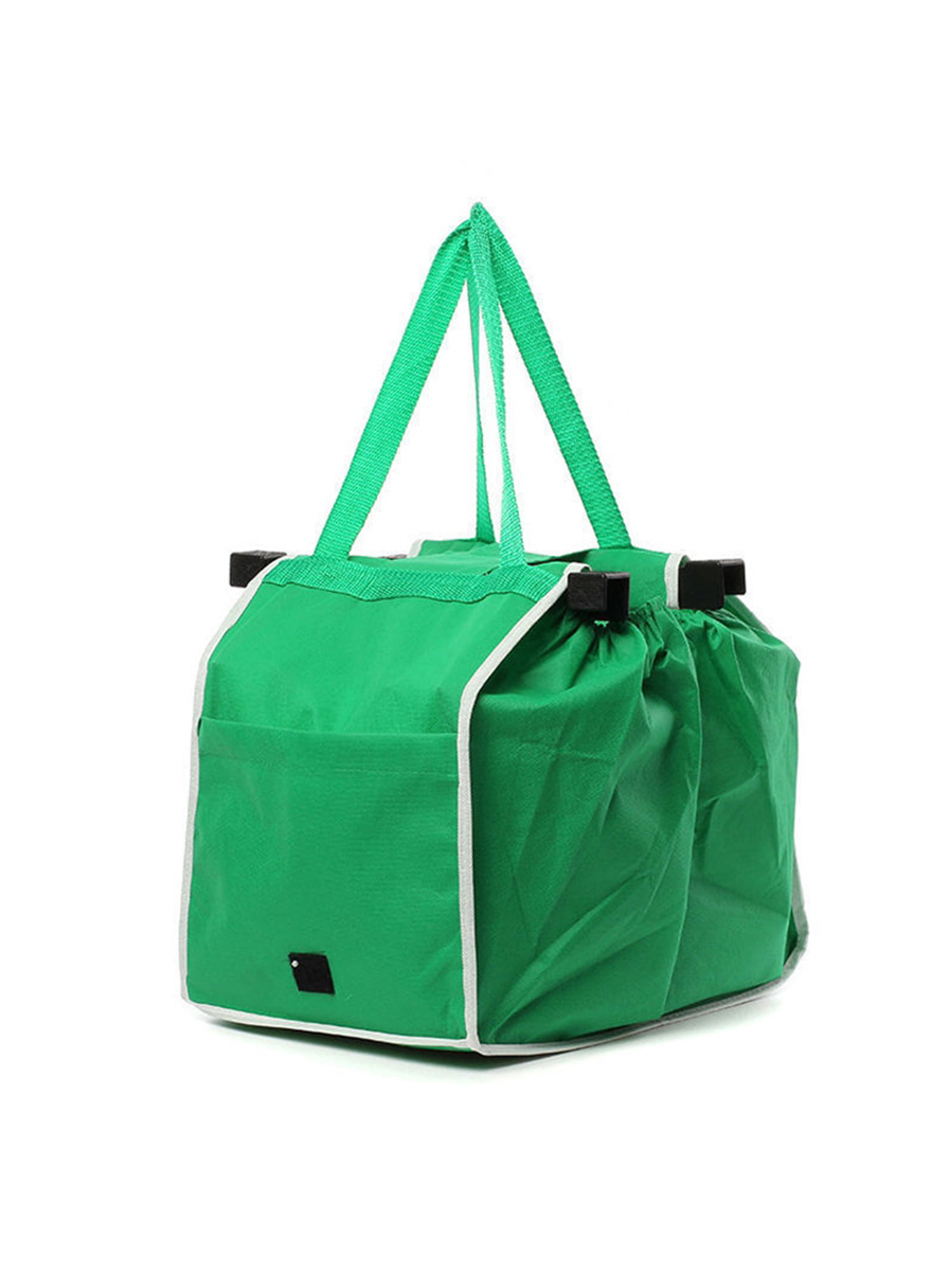 4pc REUSABLE SHOPPING CART BAGS Eco-Friendly Trolley Supermarket Foldabl Handbag 
