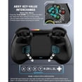 thumbnail image 4 of Wireless Mobile Gaming Controller - Compatible With IPad/iPhone/Tablet, Cloud Remote Joystick For IOS/Android, Features Macro Buttons, Hall-Rocker, Hall-Trigger - Starry Star Edition, 4 of 6