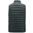 thumbnail image 4 of Aufmer Winter Mens Hooded Puffer Vest Lightweight Big and Tall Classic Zipper Outwear Jacket Cotton Waistcoat Warm Vest, 4 of 4