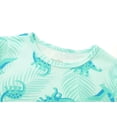 thumbnail image 2 of Beezizac Toddler & Little Boys Pajamas Green Dinosaur Soft Kid Snug-fit Short Sleeves & Pants Sleepwear Set Size 4T, 2 of 7