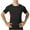 Red, variant on Men's Active Athletic Fitted Stretch Tight Quick Dry Power Short Sleeve Performance Raglan T-Shirt for Gym, Running Red