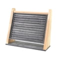 thumbnail image 4 of Support Organisateur Stable Base Multi Niveaux Support Oreille en Bois Gris, 4 of 8