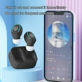 thumbnail image 6 of VALSEEL Headphones Wireless Bluetooth, Touchs Wireless Bluetooth Headset Macaron Color Mini Invisible Binaural In-ear In-bud Bluetooth Headset, 6 of 7