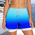thumbnail image 6 of VBVC Women's Drawstring 2-in-1 Athletic Shorts , High Waisted Running Shorts For Women,Ladies' Double Layer Active Shorts with Pockets,Blue,S-2XL, 6 of 8
