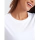 thumbnail image 4 of Remera CRZ YOGA Crop Top de Algodón Pima Blanca XL, 4 of 5