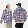 thumbnail image 4 of Lsque happy Skull rose UPF 50+ Lightweight Sun Protection Men's Women's Long Sleeve Shirt, Hoodie Performance -Large, 4 of 9