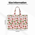 thumbnail image 3 of Pofeuu Strawberries And Leaf Print Laptop Bag Carrying - Computer Bag Laptop Case Shoulder Slim Work Travel, 3 of 8