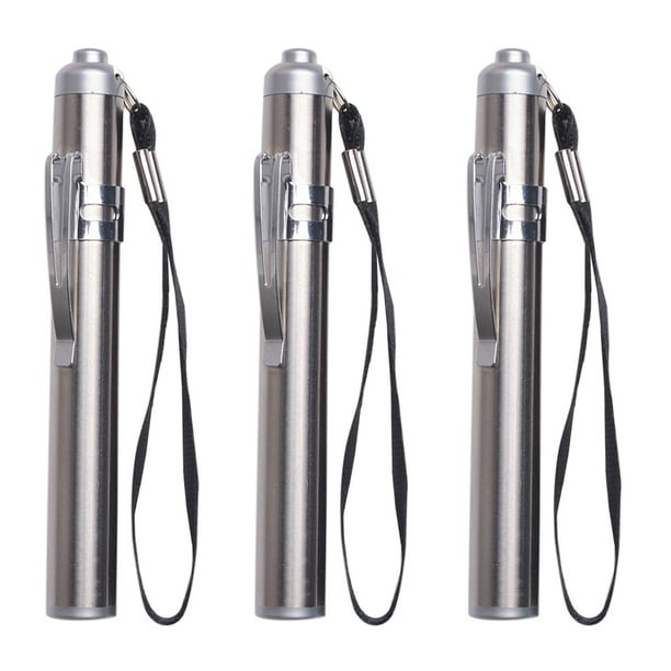3pcs mini linterna LED linternas impermeables portátiles Herramienta de iluminación al aire libre