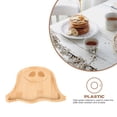 thumbnail image 3 of Shisuyan Multi-Use Bamboo Plate Light Yellow 1Pcs 7.86X4.72X0.59in, 3 of 8