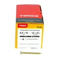 thumbnail image 3 of Timco - Solo Chipboard & Woodscrews - PZ - Double Countersunk - Yellow (Size 6.0 x 70 - 200 Pieces), 3 of 3