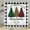 Pine Tree, variant on Merry Christmas Shower Curtain, Blue Xmas Pine Tree Holiday Winter New Year Bathroom Curtain Decor, Waterproof Shower Curtian Accessory Set 12 Hooks 72x72 inch