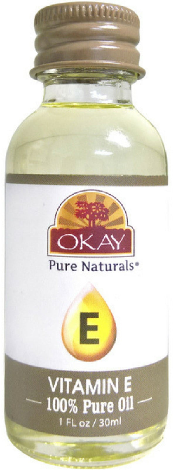 Okay 100 Pure Vitamin E Oil, 1 oz (Pack of 2)