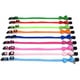 thumbnail image 2 of Collar de gato con campanas, collar ajustable para perro, gato, gatito, lazo, collar de perro, cachorro, suministros para mascotas con hebilla (verde fluorescente), 2 of 5