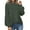 Green, variant on Aayomet Womens Shirts Women's Henley Shirts Long Sleeve Button Down Tunic Tops Scoop Neck Ribbed Knit Slim Fitted Casual Tops Blouses,Green S