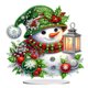 thumbnail image 3 of Kit Adornos Escritorio Con Muñeco Nieve Navideño Mesa (muñeco D), 3 of 5