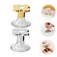thumbnail image 6 of Supvox 2Pcs Flower Shape Toilet Tank Button Assistant Tools ABS Plastic for Bathroom, 6 of 7