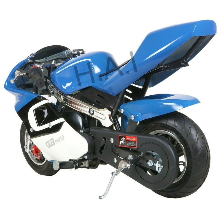 Mini Gas Power Pocket Bike for Kids Motorcycle 40CC 4 Stroke Ride on Toys Dual Brake Max Speed 20 Mph Max Weight 165 LB Age 8 Walmart