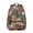 Dark-green-37, variant on Geometric Plaid Backpack Striped and Checkered Fusion Design Stylish Students School Bag