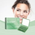Convenient Oil Absorbing Facial Paper with Puff and for Refreshing Oil