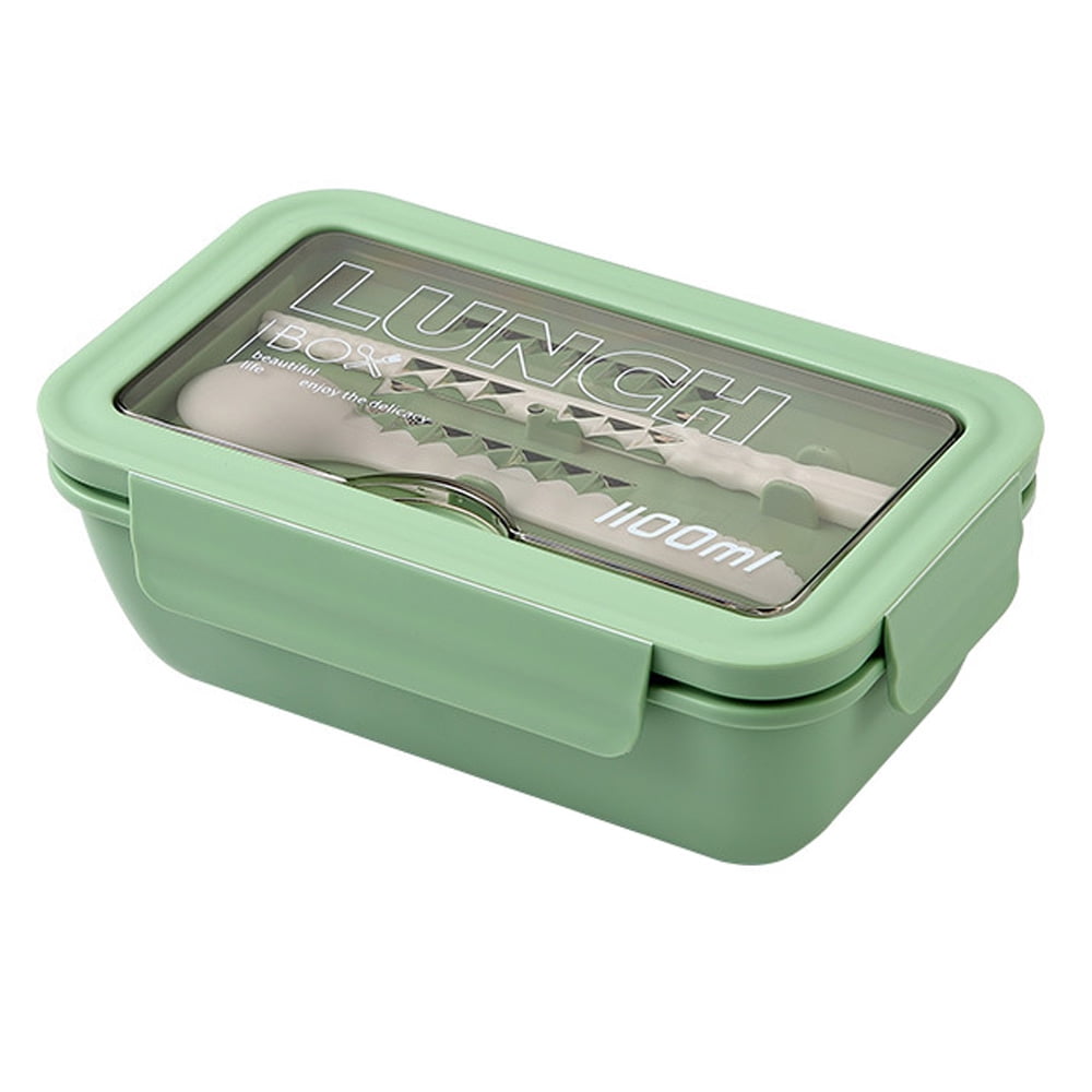 Japanese split lunch box microwave heating plastic lunch box portable
