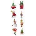 thumbnail image 5 of 16 Piezas Decoraciones Acrílicas para Árboles Navidad Fiestas en El Interiores, 5 of 5