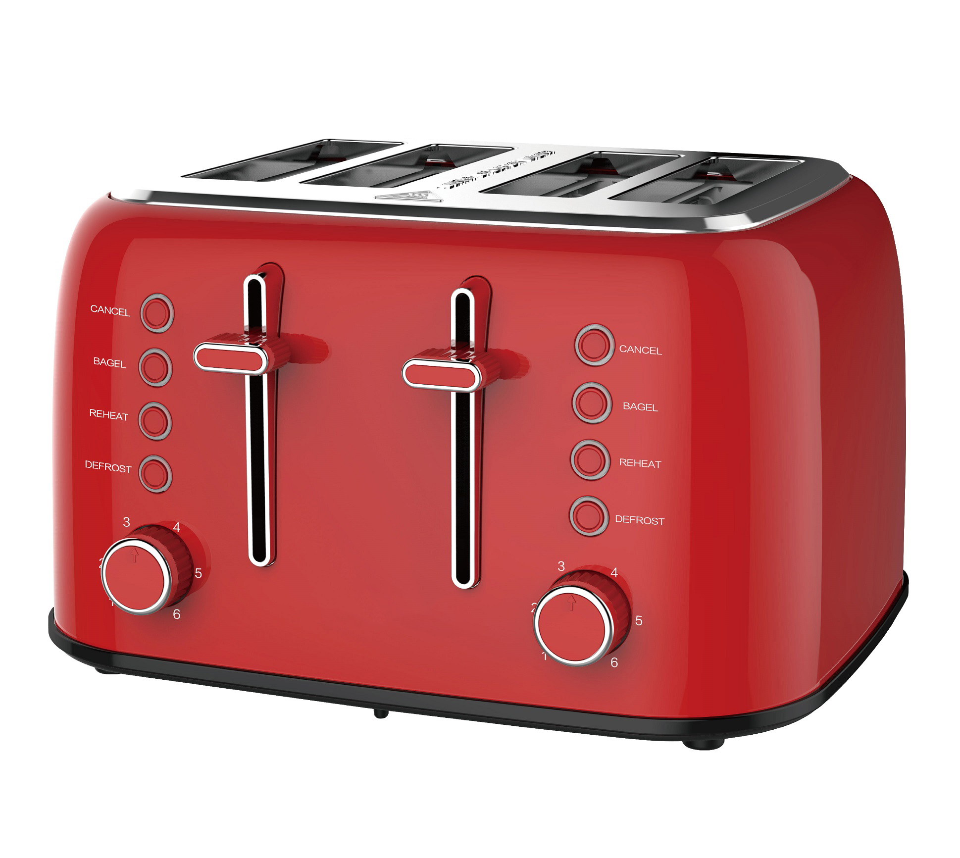 COZYSWAN 4 Slice Toaster, Stainless Steel ExtraWide Slot Toaster 6