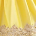 thumbnail image 6 of Baby Girl Princess Dress Toddler Bow Party Cosplay Dress Carnival Party Outfit 6M-3T, 6 of 6