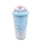 thumbnail image 1 of Toystoory Botella de agua duradera plástica con opciones múltiples del color de la paja Taza de agua plástica fácil de limpiar Teteras azul claro, 1 of 6