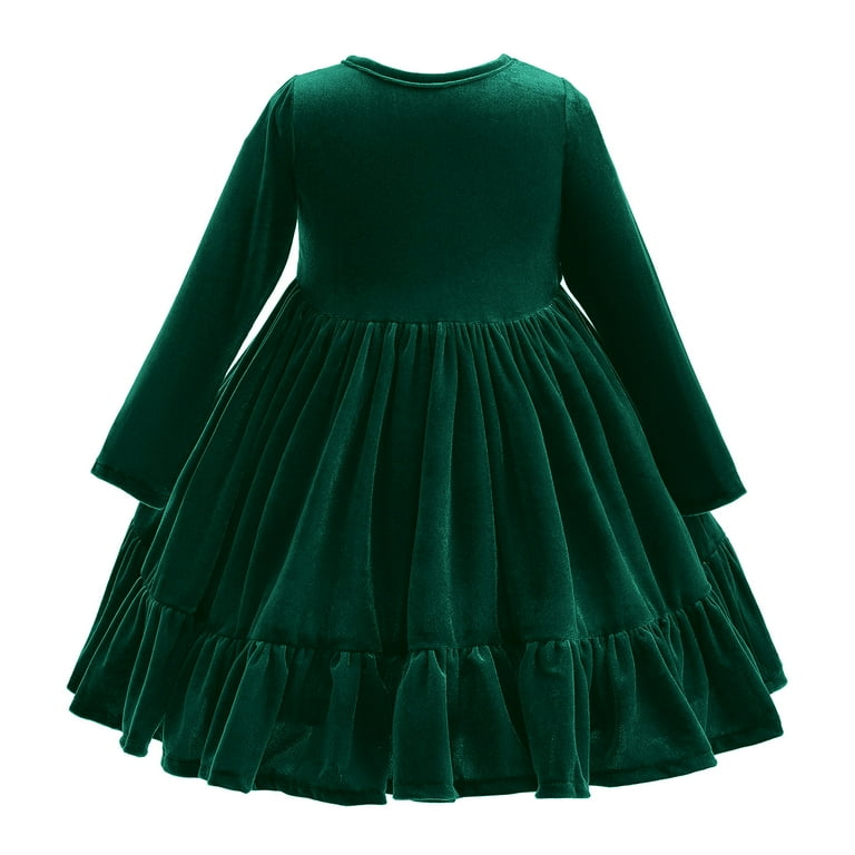 girls velvet holiday dress Alexa Girls Dropwaist Party Dress Navy Velvet 2 / Velvet