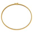 thumbnail image 5 of Auriga Fine Jewelry 14K Yellow Gold Textured Flexible Bangle Size 7.5 for Women, 5 of 6