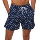 thumbnail image 2 of Pantalones cortos impermeables de encaje transpirable para hombre, pantalones cortos de playa, pantalones deportivos informales Pompotops  oipoqjl22468, 2 of 4
